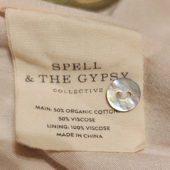 ISO navy jasmine skirt / UFT Freda Boho Midi. Medium - Picture 5 of 6